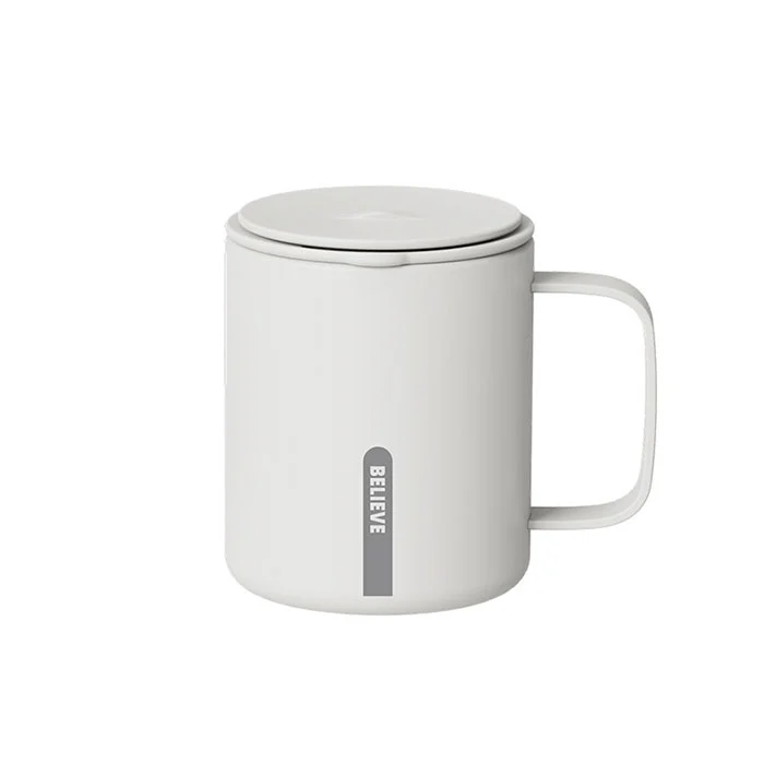 12oz kozarec iz nerjavečega jekla z ročajem